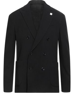 Jil Sander Blazer Wool, Polyester, Cotton, Elastane - Black