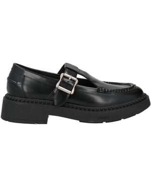 Ash Loafers Calfskin - Black