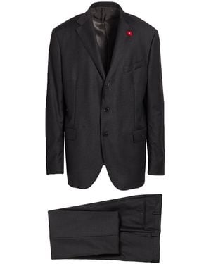 Lardini Suit Wool - Black