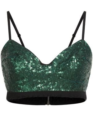 ERMANNO FIRENZE Top Polyester - Green