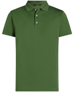 Moorer Polo Shirt Cotton - Green