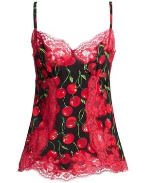 Dolce & Gabbana Top - Rojo