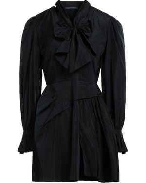 Alberta Ferretti Mini Dress - Black