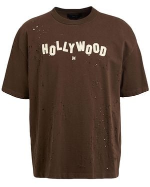 Brown Amiri T-shirts for Men | Lyst