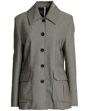 Liviana Conti Jacket Polyester, Viscose, Cotton, Elastane - Gray