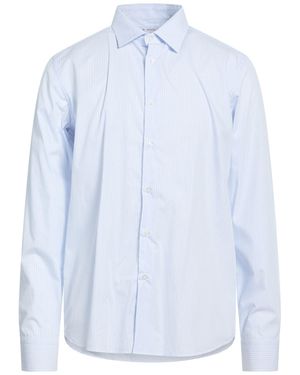 Manuel Ritz Azure Shirt Cotton - Blue