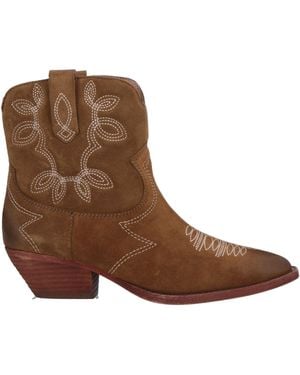 Ash Ankle Boots - Brown