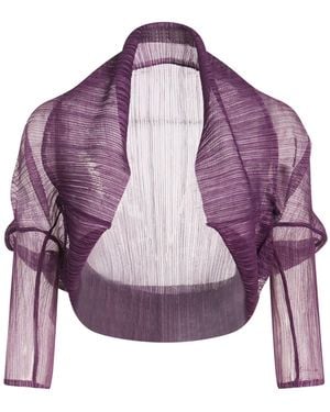 Fabiana Filippi Shrug Polyester - Purple