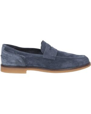 Alberto Fasciani Loafers Leather - Blue