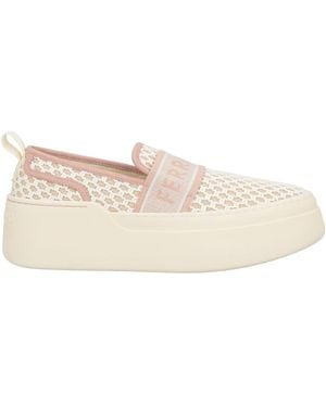 Ferragamo Trainers Leather, Textile Fibres - Natural
