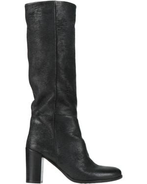 CURIOSITÉ Boot Leather - Black