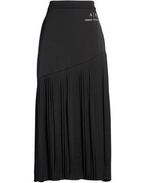 ARMANI EXCHANGE Midi Skirt - Black