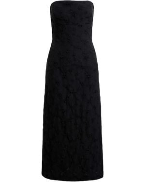 Grifoni Midi Dress Cotton, Viscose - Black