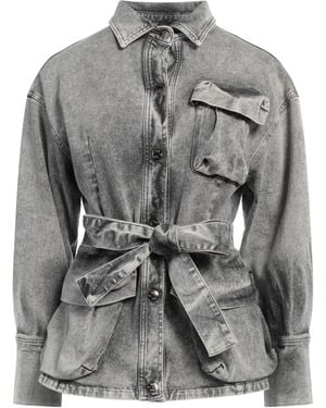 Soallure Denim Outerwear - Gray