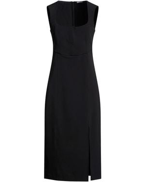 Patrizia Pepe Midi-Kleid - Schwarz