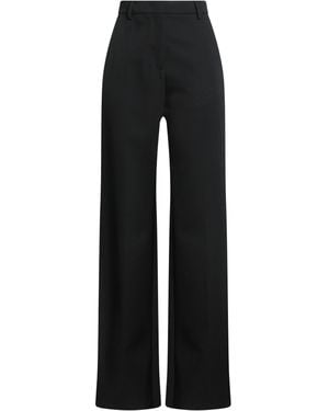 Valentino Garavani Trousers Virgin Wool - Black