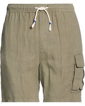 North Sails Military Shorts & Bermuda Shorts Linen - Green