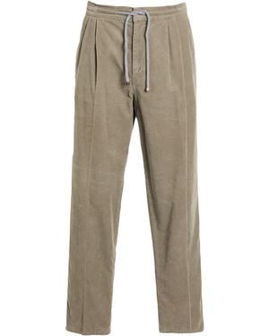 Brunello Cucinelli Pants Cotton - Gray