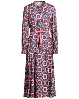 Niu Midi Dress Viscose - Red
