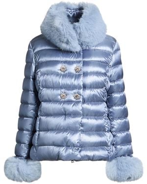 No Secrets Puffer - Blue