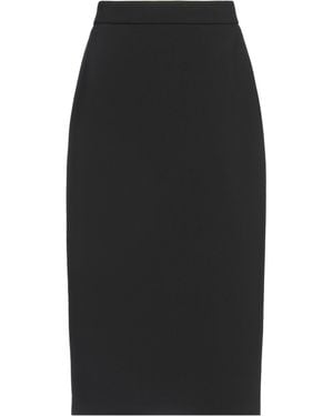 Max Mara Midi Skirt Polyester, Elastane - Black