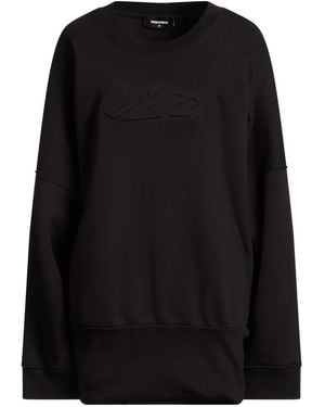 DSquared² Icon Mini Dress Cotton, Polyester - Black