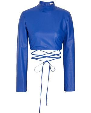 8 by YOOX Top - Blue