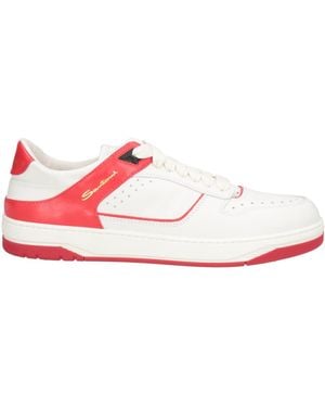Santoni Trainers - White