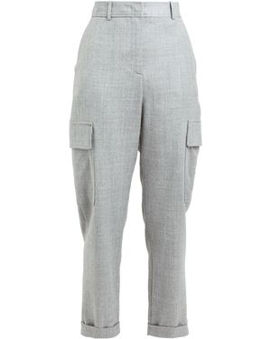 Eleventy Light Pants Wool, Polyamide, Metallic Fiber - Gray