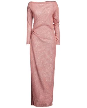 Circus Hotel Sequined Knit Maxi Dress - Pink