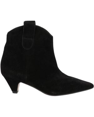 Anna F. Ankle Boots Leather - Black