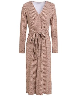 Caliban Midi Dress Polyamide, Elastane - Pink