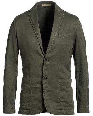 Cruna Blazer Linen, Cotton, Elastane - Green