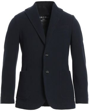 Circolo 1901 Midnight Blazer Cotton, Elastane - Blue