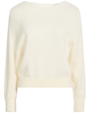 Niu Jumper Alpaca Wool, Polyamide, Virgin Wool - White