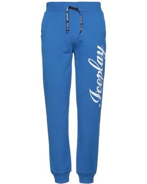 Ice Play Azure Pants Cotton - Blue