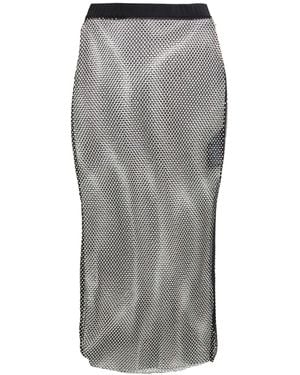 Patrizia Pepe Midi Skirt - Grey