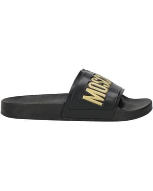 Moschino Couture Sandals Rubber - Black