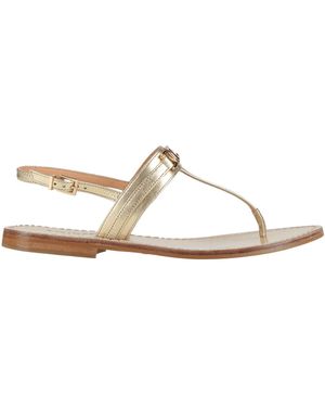 Twinset Thong Sandal Leather - White