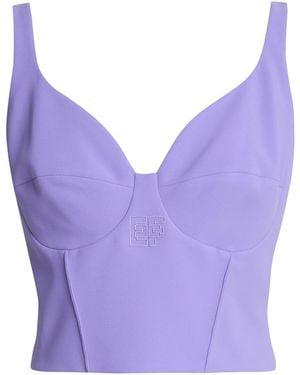 Elisabetta Franchi Top - Purple