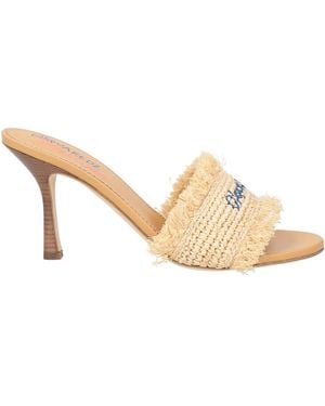 DSquared² Summer Lovers Sandals Natural Raffia
