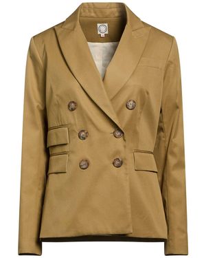 Ines De La Fressange Paris Military Blazer Cotton - Green