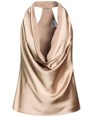 ATELIER LEGORA Top Viscose, Polyamide, Polyester - Natural