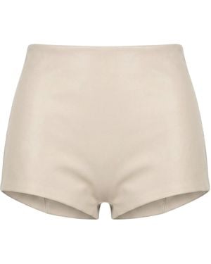 ViCOLO Shorts & Bermuda Shorts Polyester, Polyurethane - Natural