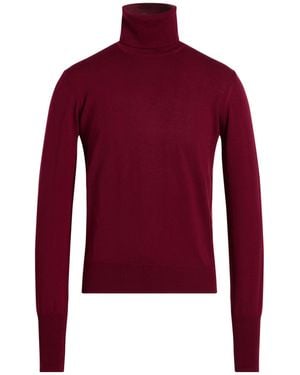 Alpha Studio Turtleneck Merino Wool - Red