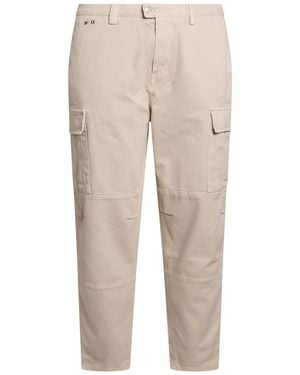 Tramarossa Cream Trousers Cotton, Lycra - Natural