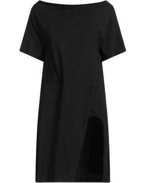 Courreges Mini Dress Cotton - Black