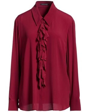 Luisa Cerano Brick Shirt Acetate, Silk - Red
