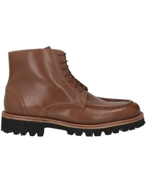 Testoni Botines De Caña Alta - Marrón
