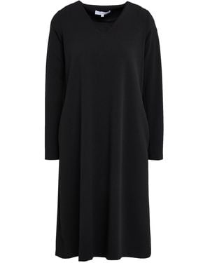 TROIS FLEURS Midi Dress Polyurethane, Elastane - Black
